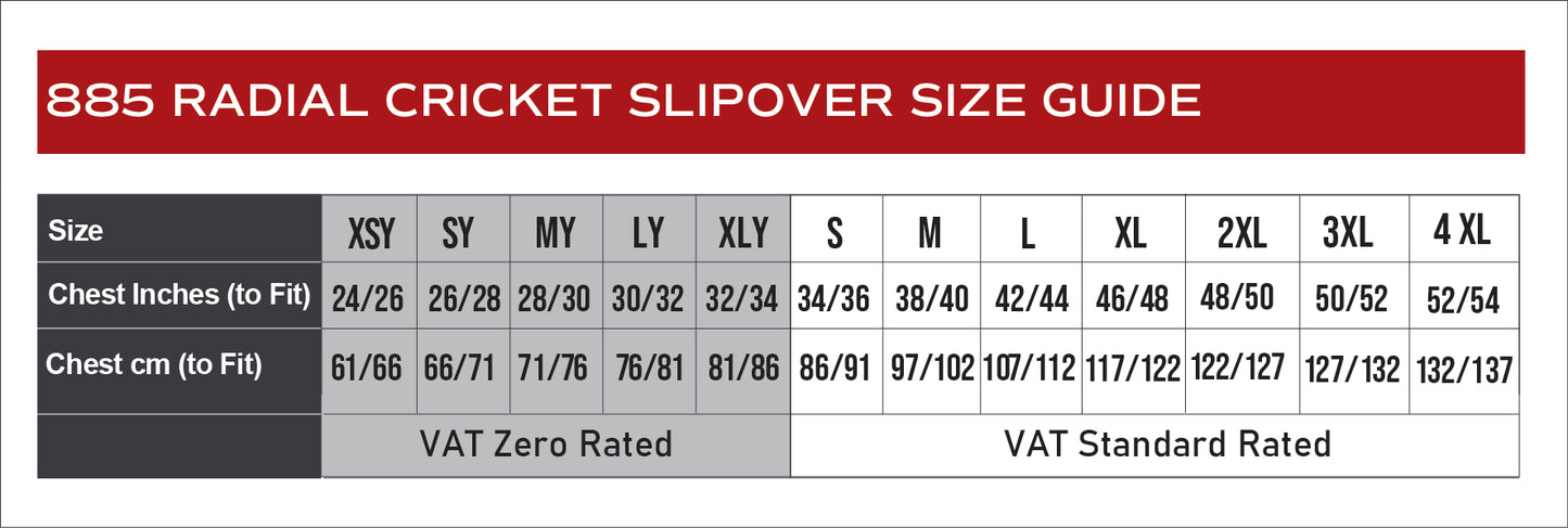 NBCC - Adults Cricket Jumper - Sleeveless Slipover